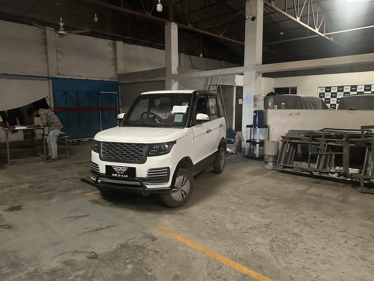 Cityboy V2 at Palki Motors factory, ready for delivery