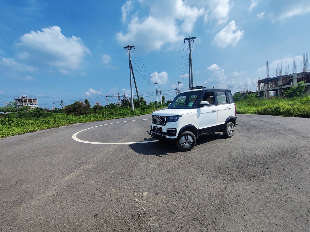 Cityboy V2 on road, real-world driving