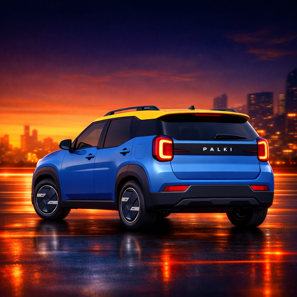 Palki X27 in Ocean Blue rear view